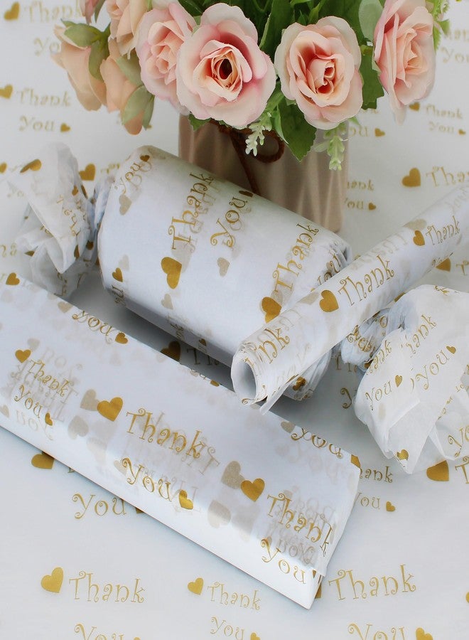 PMLAND 60 Sheets Thank You Tissue Paper 20 × 15 Inches – Premium Gift Wrapping & Packaging Paper, Acid-Free, Vibrant Colour, Tear-Resistant for Gift Bags, Boxes, Crafts & Party Décor - Image 5